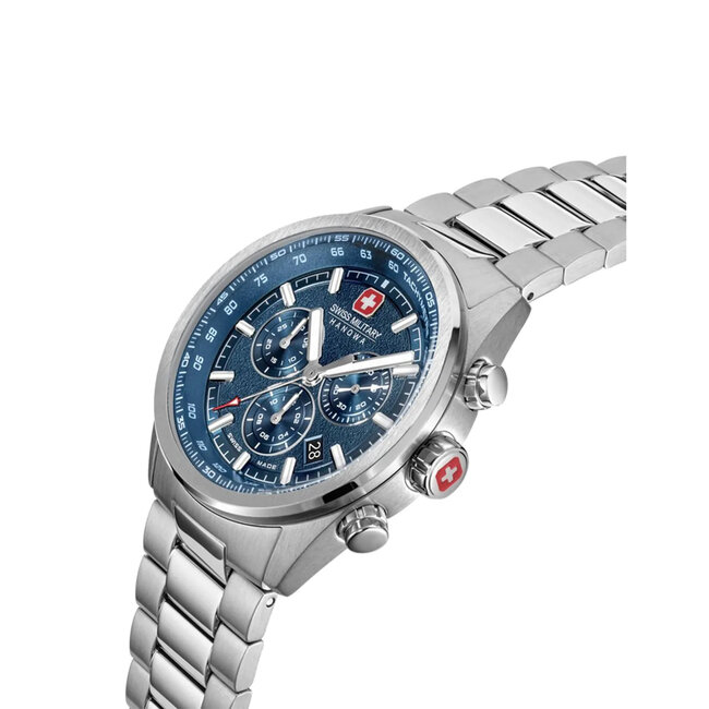 Swiss Military Hanowa  SMWGI0004205 Herrenuhr Navalus Pro Chrono 43mm 10ATM