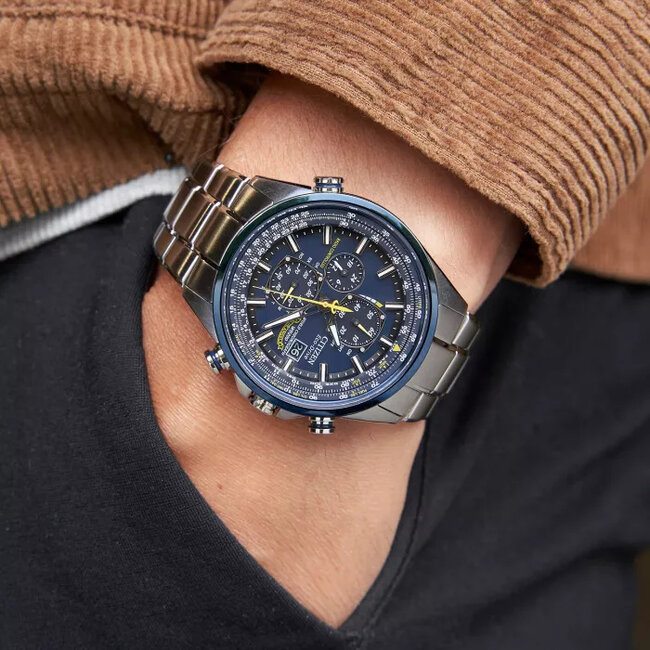 Citizen AT8020-54L Promaster-Sky Blue-Angels Mens Watch 44mm 20 ATM