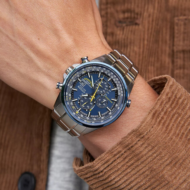 Citizen AT8020-54L Promaster-Sky Blue-Angels Mens Watch 44mm 20 ATM