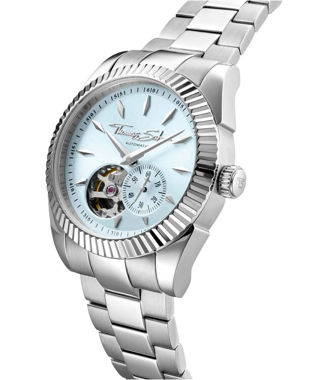 Thomas Sabo  WA0417-201-209 Unisex Eisblau Automatik 36mm 5ATM