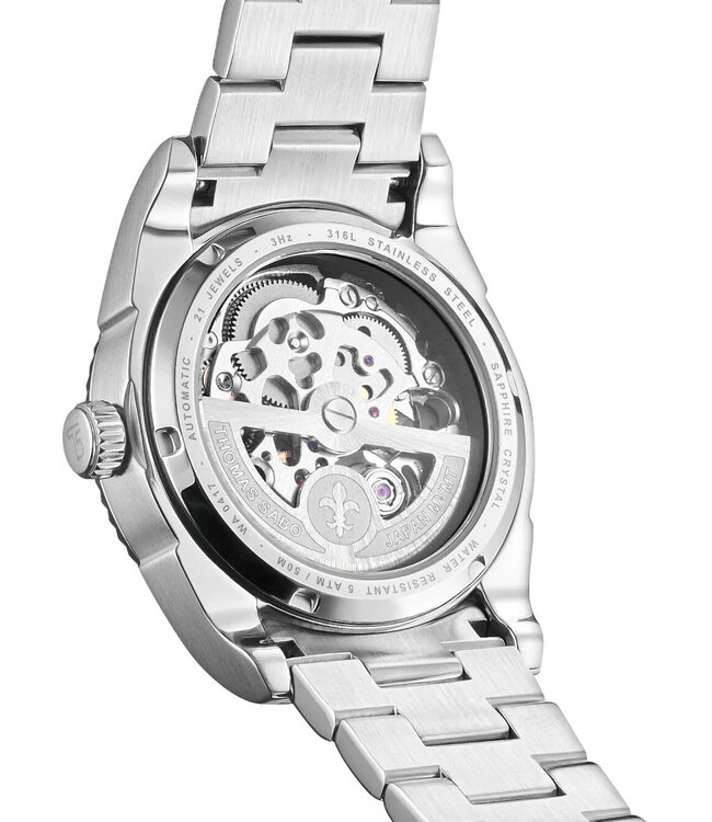 Thomas Sabo  WA0417-201-209 Unisex Eisblau Automatik 36mm 5ATM
