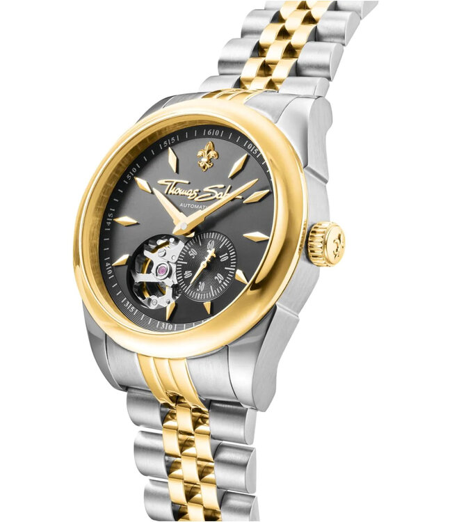 Thomas Sabo   Lily Symbols WA0415-291-203 Schwarz Bicolor Automatik Uhr