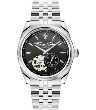Thomas Sabo  WA0414-201-203 Unisex Automatik mit Lilienemblem 36mm 5ATM