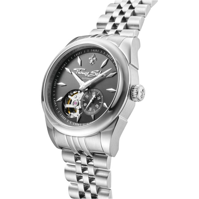Thomas Sabo   WA0414-201-203 Unisex Automatik mit Lilienemblem 36mm 5ATM