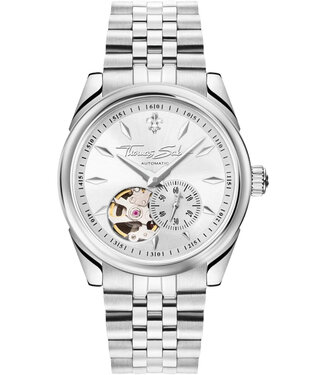 Thomas Sabo  WA0416-201-201 Unisex Automatik mit Lilienemblem 36mm 5ATM