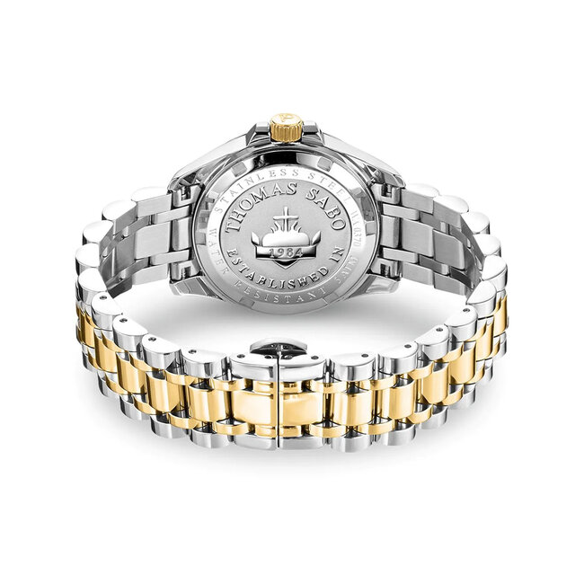 Thomas Sabo  WA0370-291-203 Bicolor Damenuhr 33mm 5ATM