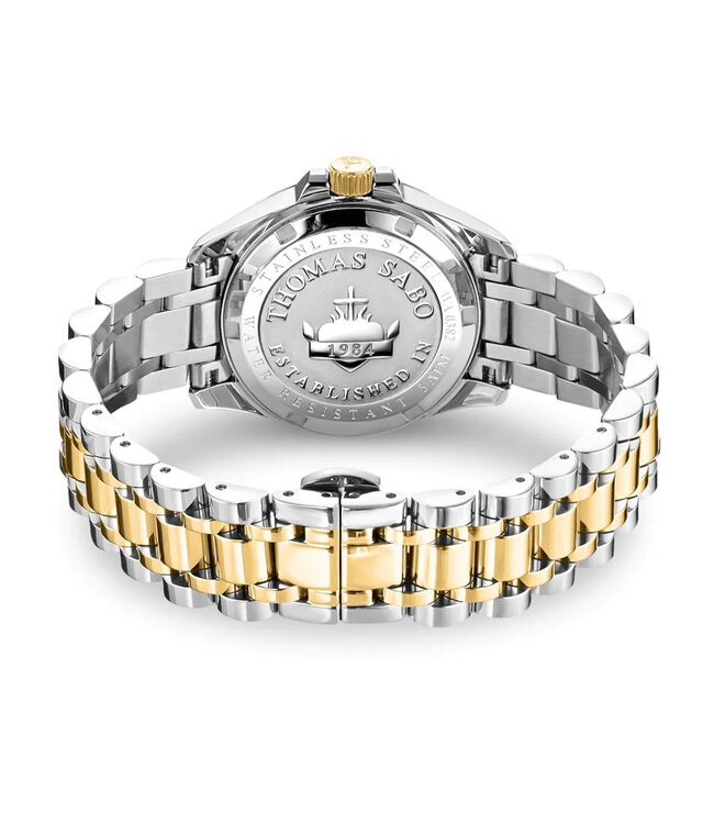 Thomas Sabo  WA0382-291-201 Damenuhr Blumen 33mm 5ATM