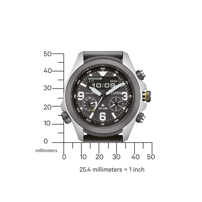 Citizen JV1007-07E Herrenuhr Promaster 35th Anniversary Eco-Drive Combination 44mm 20ATM