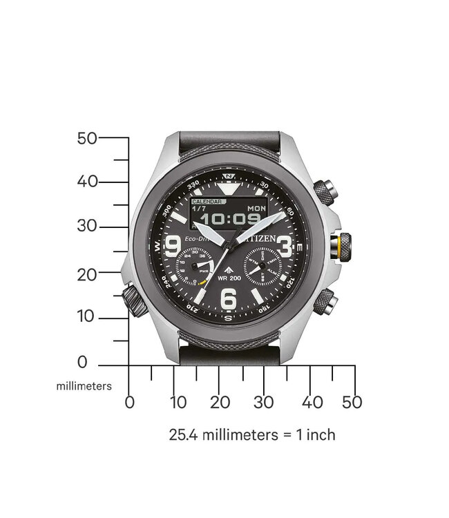 Citizen JV1007-07E Herrenuhr Promaster 35th Anniversary Eco-Drive Combination 44mm 20ATM