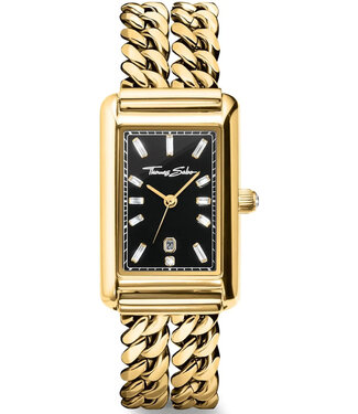 Thomas Sabo  Bold Elegance WA0452-291-203 Schwarz Gold Damenuhr