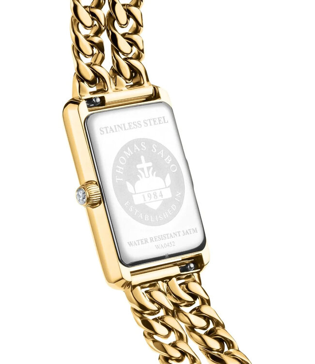 Thomas Sabo   Bold Elegance WA0452-291-203 Schwarz Gold Damenuhr