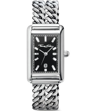 Thomas Sabo  Bold Elegance WA0453-201-203 Schwarz Silber Damenuhr