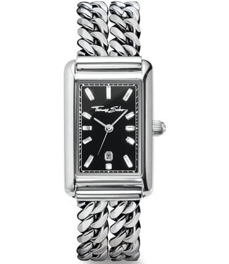 Thomas Sabo  WA0453-201-203 Damenuhr Elegance Schwarz 22mm 3ATM