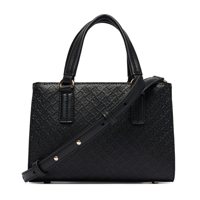 Tommy Hilfiger   DAILY MINI TOTE MONO schwarz