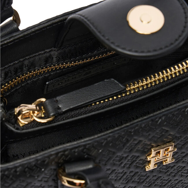 Tommy Hilfiger   DAILY MINI TOTE MONO schwarz