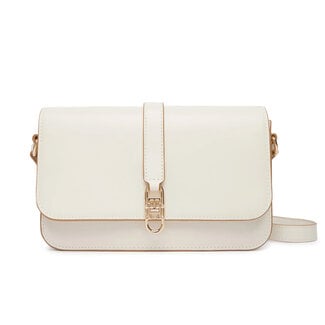 Tommy Hilfiger LIBRE FLAP CROSSOVER Creme