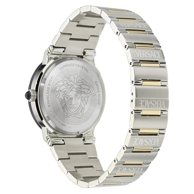 VERSACE VE7G00524 Damenuhr Greca Logo Moonphase Diamonds 38mm 5ATM