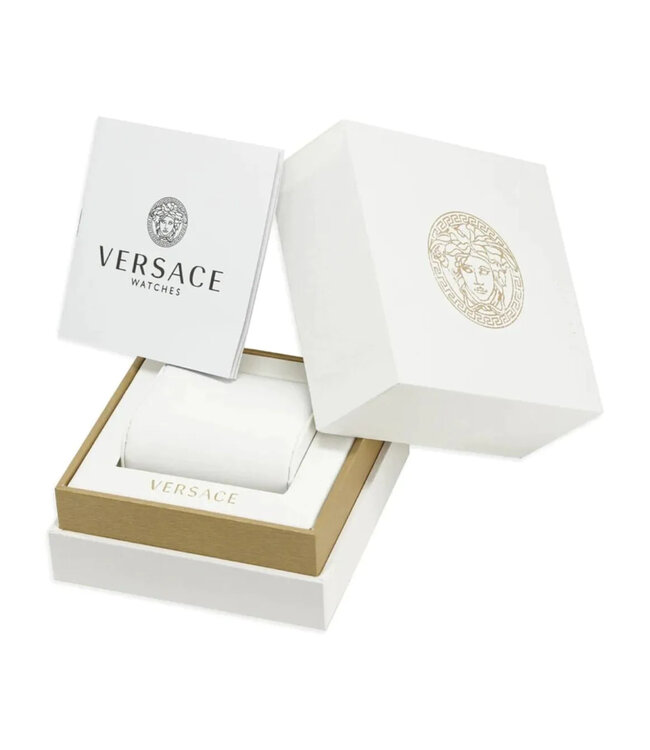 Versace   Greca Logo Diver VE8G00624 Swiss Made Gold/Schwarz Herrenuhr