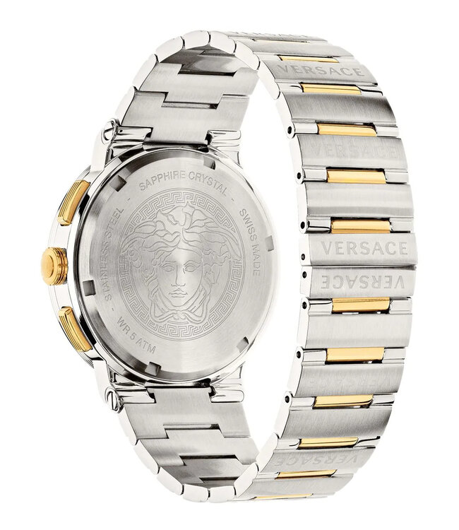 VERSACE  VEZ900321 Herrenuhr Greca Logo Chrono 43mm 5ATM