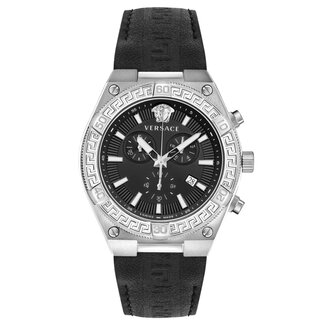 VERSACE VESO00222 Herrenuhr Sporty Greca Chrono 46mm 5ATM