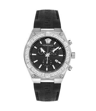 VERSACE VESO00222 Herrenuhr Sporty Greca Chrono 46mm 5ATM