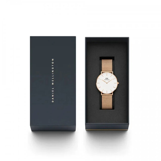 Daniel Wellington Classic Petite Evergold White DW00100305