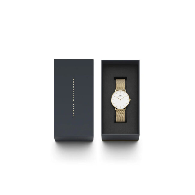 Daniel Wellington Classic Petite Evergold White DW00100346