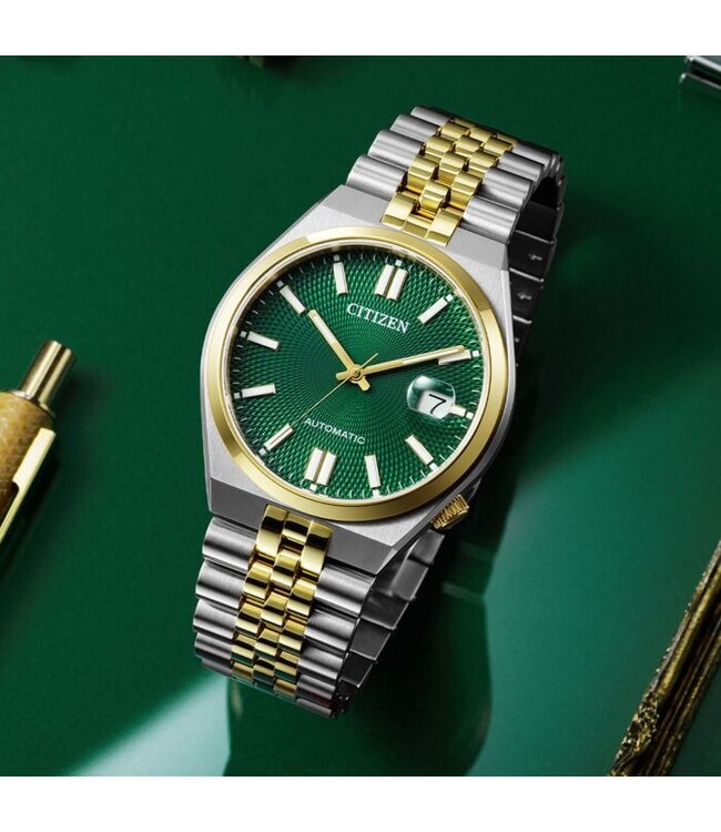 Citizen Tsuyosa 60 Automatik Bicolor Herrenuhr NK0024-54X