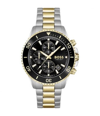 Hugo Boss  Admiral 1513908 Chronograph Bicolor/Schwarz Herrenuhr