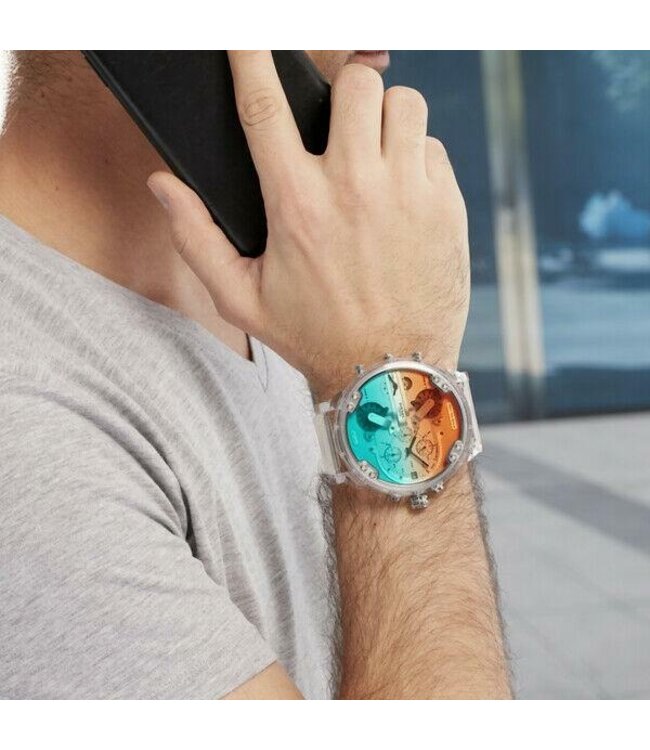 Diesel DZ7427 Mr. Daddy 2.0 Transparent Herrenuhr