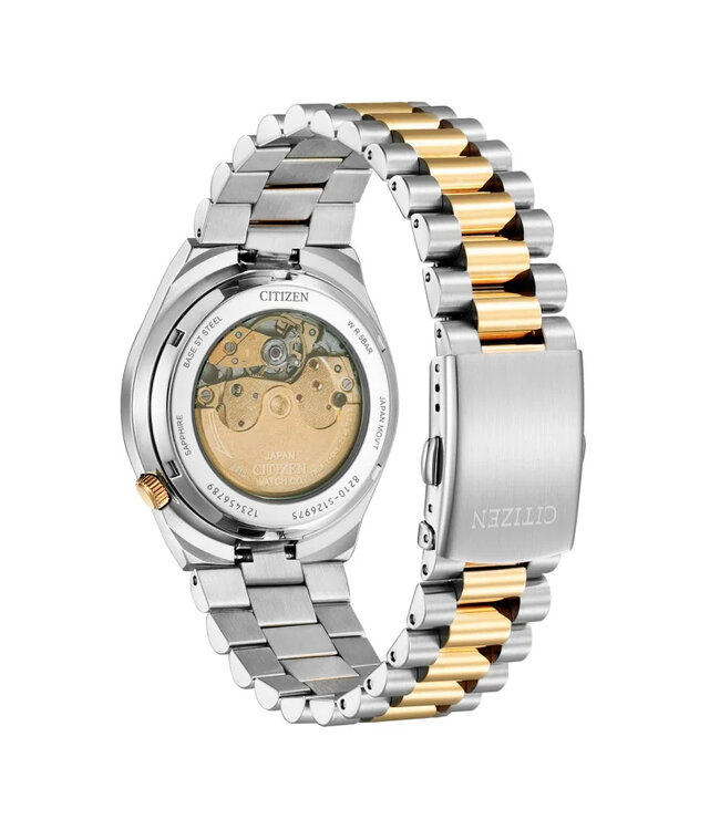 Citizen  Tsuyosa NJ0154-80H Automatik Schwarz Bicolor Herrenuhr