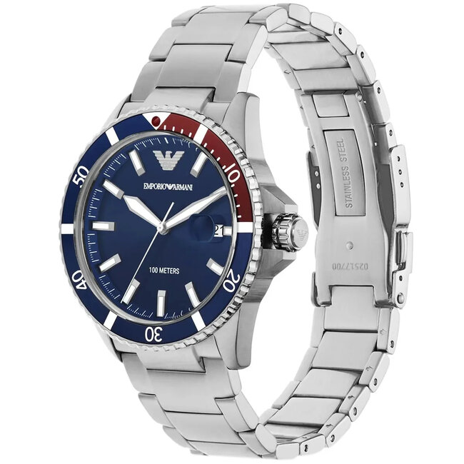 Emporio Armani Diver Blau  AR11339 Herrenuhr