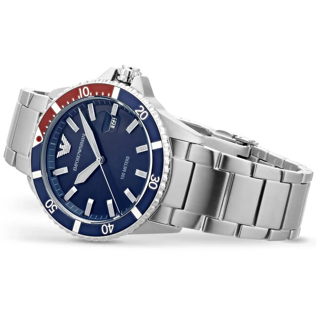 Emporio Armani Diver Blau  AR11339 Herrenuhr