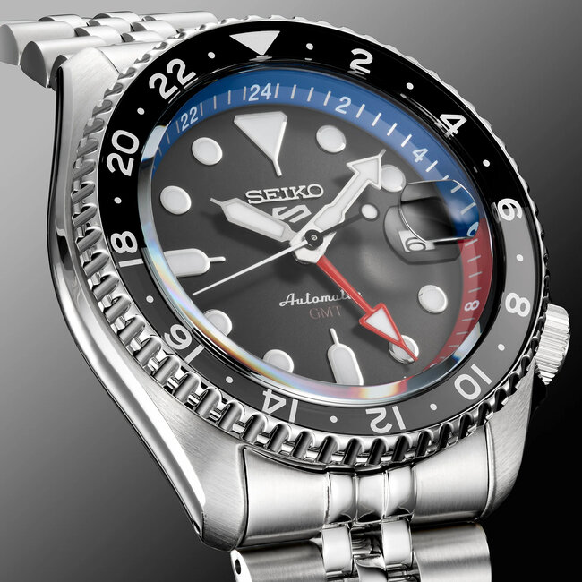 SEIKO 5 Sports GMT Pepsi - SSK019K1 Herrenuhr