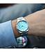 Citizen  Tsuyosa NJ0151-88M Automatik Silber/Türkis Herrenuhr