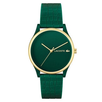 Lacoste Analog Quarzuhr für Damen Kollektion Crocodelle