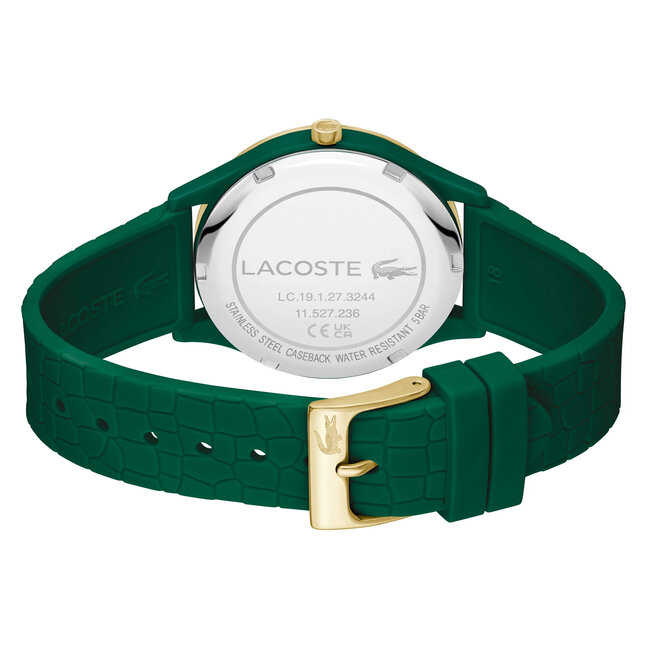 Lacoste Analog Quarzuhr für Damen Kollektion Crocodelle