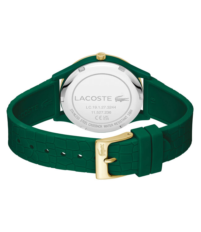 Lacoste Analog Quarzuhr für Damen Kollektion Crocodelle