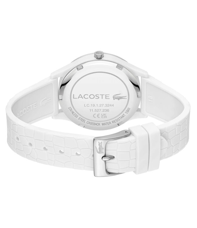 Lacoste Analog Quarzuhr für Damen Kollektion Crocodelle