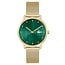 Lacoste  Analog Quarzuhr für Damen Kollektion Crocorigin mit Mesh-Edelstahlarmband