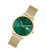 Lacoste  Analog Quarzuhr für Damen Kollektion Crocorigin mit Mesh-Edelstahlarmband