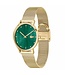 Lacoste  Analog Quarzuhr für Damen Kollektion Crocorigin mit Mesh-Edelstahlarmband