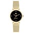 Lacoste Gold Steel Mesh Black Dial Damenuhr – 2001336