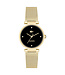 Lacoste Gold Steel Mesh Black Dial Damenuhr – 2001336