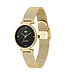 Lacoste Gold Steel Mesh Black Dial Damenuhr – 2001336