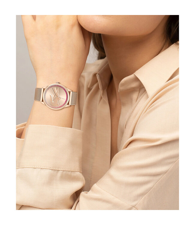 Lacoste Analog Quarzuhr für Damen Kollektion LADYCROC  2001261