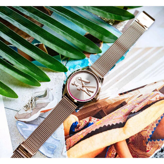 Lacoste Analog Quarzuhr für Damen Kollektion LADYCROC  2001261