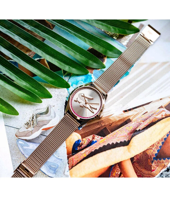Lacoste Analog Quarzuhr für Damen Kollektion LADYCROC  2001261