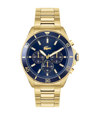 Lacoste Tiebreaker Chronograph Goldig Herrenuhr  2011151