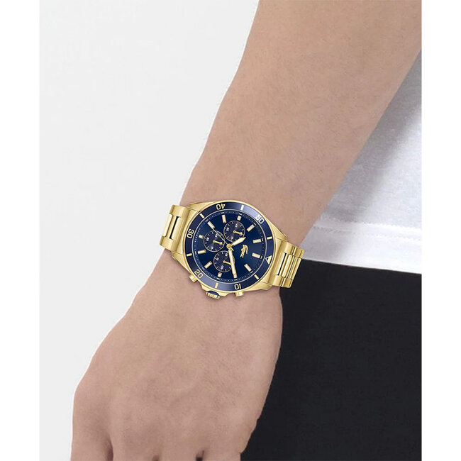 Lacoste  Tiebreaker Chronograph Goldig Herrenuhr  2011151
